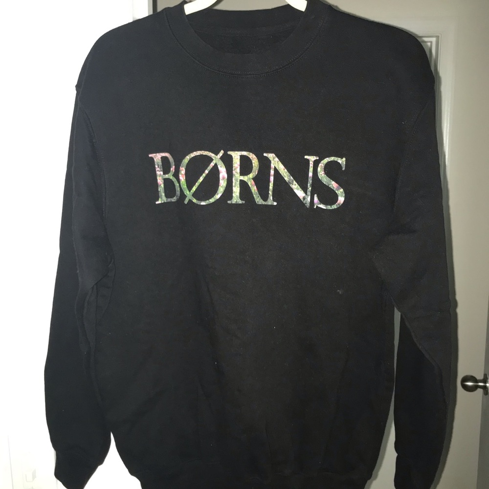 💐 black crew neck sweater mens medium 💐